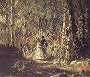 Ivan Shishkin, A Stroll in the Forest